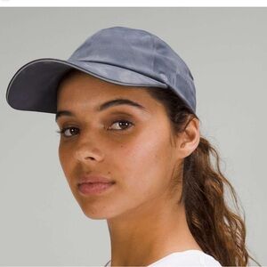 Lululemon🍋Fast and Free Running Hat Diamond Dye-Pitch Gray